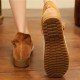 Women Comfy Soft Sloe Edged Wide Fit Mary Jane Flat Loafers Women Comfy Soft Sloe Edged Wide Fit Mary Jane Flat Loafers