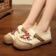 Women Old Peking Flowers Embroidery Casual Espadrille Loafers Women Old Peking Flowers Embroidery Casual Espadrille Loafers