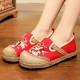 Women Old Peking Flowers Embroidery Casual Espadrille Loafers Women Old Peking Flowers Embroidery Casual Espadrille Loafers