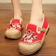 Women Old Peking Flowers Embroidery Casual Espadrille Loafers Women Old Peking Flowers Embroidery Casual Espadrille Loafers