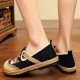 Women Old Peking Flowers Embroidery Casual Espadrille Loafers Women Old Peking Flowers Embroidery Casual Espadrille Loafers