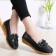 Women Bowknot Stitching Decor Comfy Slip Resistant Casual Loafers Women Bowknot Stitching Decor Comfy Slip Resistant Casual Loafers