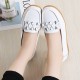 Women Bowknot Stitching Decor Comfy Slip Resistant Casual Loafers Women Bowknot Stitching Decor Comfy Slip Resistant Casual Loafers