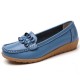 Women Bowknot Stitching Decor Comfy Slip Resistant Casual Loafers Women Bowknot Stitching Decor Comfy Slip Resistant Casual Loafers