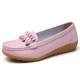 Women Bowknot Stitching Decor Comfy Slip Resistant Casual Loafers Women Bowknot Stitching Decor Comfy Slip Resistant Casual Loafers