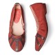 Retro Comfy Soft Canvas Splicing Foldable Slip On Ballet Flat Shoes Retro Comfy Soft Canvas Splicing Foldable Slip On Ballet Flat Shoes
