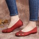 Retro Comfy Soft Canvas Splicing Foldable Slip On Ballet Flat Shoes Retro Comfy Soft Canvas Splicing Foldable Slip On Ballet Flat Shoes