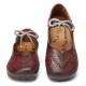 Retro Hollow Floral Soft Sole Knot Round Toe Ankle Strap Flat Shoes Retro Hollow Floral Soft Sole Knot Round Toe Ankle Strap Flat Shoes