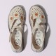 Women Flowers Decor Hollow Comfy Hook Loop Casual Flats Women Flowers Decor Hollow Comfy Hook Loop Casual Flats