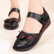 Women Flowers Decor Hollow Comfy Hook Loop Casual Flats Women Flowers Decor Hollow Comfy Hook Loop Casual Flats