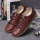 Closed Toe Hollow Out Lace Up Casual Flat Shoes Closed Toe Hollow Out Lace Up Casual Flat Shoes