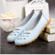 Large Size Colorful Slip On Hollow Out Round Toe Flat Loafers Large Size Colorful Slip On Hollow Out Round Toe Flat Loafers
