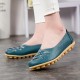 Large Size Colorful Slip On Hollow Out Round Toe Flat Loafers Large Size Colorful Slip On Hollow Out Round Toe Flat Loafers