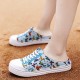 Women Lightweight Butterfly Pattern Beach Closed Toe Backless Soft Flats Women Lightweight Butterfly Pattern Beach Closed Toe Backless Soft Flats