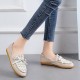 Women Butterfly Knot Decor Small Fragrance Wind Comfy Breathable Casual Slip On Loafers Women Butterfly Knot Decor Small Fragrance Wind Comfy Breathable Casual Slip On Loafers