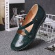Women Cross Strap Solid Color Casual Comfy Flats Women Cross Strap Solid Color Casual Comfy Flats