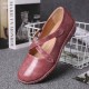 Women Cross Strap Solid Color Casual Comfy Flats Women Cross Strap Solid Color Casual Comfy Flats