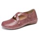Women Cross Strap Solid Color Casual Comfy Flats Women Cross Strap Solid Color Casual Comfy Flats