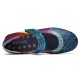 Retro Leather Splicing Floral Soft Sole Hook Loop Ankle Strap Flat Shoes Retro Leather Splicing Floral Soft Sole Hook Loop Ankle Strap Flat Shoes