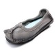 Women Folkways Stricing Comfy Breathable Casual Leather Loafers Women Folkways Stricing Comfy Breathable Casual Leather Loafers