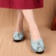 Women Folkways Stricing Comfy Breathable Casual Leather Loafers Women Folkways Stricing Comfy Breathable Casual Leather Loafers