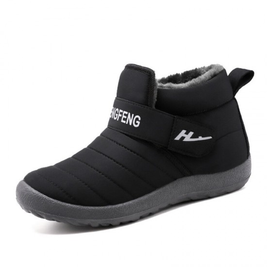 Women Warm Lined Hook Loop Plus Velvet Slip Resistant Snow Boots Women Warm Lined Hook Loop Plus Velvet Slip Resistant Snow Boots