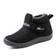 Women Warm Lined Hook Loop Plus Velvet Slip Resistant Snow Boots Women Warm Lined Hook Loop Plus Velvet Slip Resistant Snow Boots