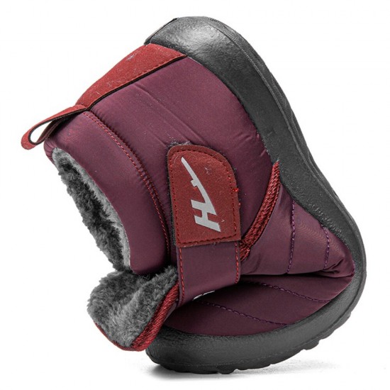 Women Warm Lined Hook Loop Plus Velvet Slip Resistant Snow Boots Women Warm Lined Hook Loop Plus Velvet Slip Resistant Snow Boots