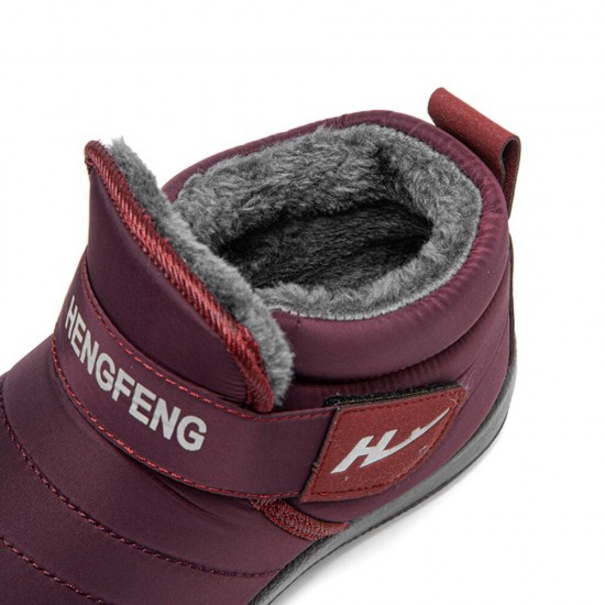 Women Warm Lined Hook Loop Plus Velvet Slip Resistant Snow Boots Women Warm Lined Hook Loop Plus Velvet Slip Resistant Snow Boots