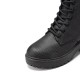 Women Wearable Serpentine Lace Up Chunky Heel Combat Boots Women Wearable Serpentine Lace Up Chunky Heel Combat Boots