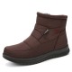 Women Warm Lined Pull On Plus Velvet Ankle Snow Boots Women Warm Lined Pull On Plus Velvet Ankle Snow Boots