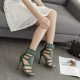 Women Roman Rhinestone Open Toe Party High Heels Pumps Women Roman Rhinestone Open Toe Party High Heels Pumps