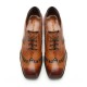 Genuine Leather Comfy Lace-up Retro Square Toe Oxfords Heels Genuine Leather Comfy Lace-up Retro Square Toe Oxfords Heels