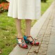 Genuine Leather Comfy Hook & Loop Retro Ethnic Low Heel Floral T-Strap Shoes Genuine Leather Comfy Hook & Loop Retro Ethnic Low Heel Floral T-Strap Shoes