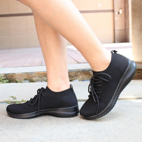 Women Lace Up Lightweight Comfortable Walking Shoes Women Lace Up Lightweight Comfortable Walking Shoes