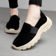 Women Solid Color Casual Slip On Comfortable Sports Walking Shoes Women Solid Color Casual Slip On Comfortable Sports Walking Shoes