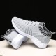 Woman Round Toe Mesh Breathable Slip-On Running Shoes Woman Round Toe Mesh Breathable Slip-On Running Shoes