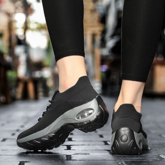 Women Casual Air Cushion Antiskid Mesh Breathable Running Shoes Women Casual Air Cushion Antiskid Mesh Breathable Running Shoes
