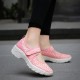 Women Mesh Breathable Hook Loop Platform Casual Sport Shoes Women Mesh Breathable Hook Loop Platform Casual Sport Shoes