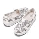 Women Casual Flowers Printed Pattern Comfortable Rocker Sole Walking Shoes Women Casual Flowers Printed Pattern Comfortable Rocker Sole Walking Shoes