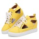 Women Canvas Cut Out Wearable Hidden Increase Casual Flat Shoes Women Canvas Cut Out Wearable Hidden Increase Casual Flat Shoes