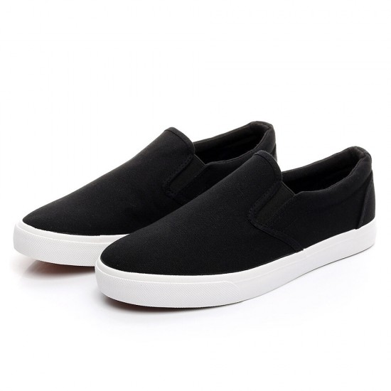 Women Casual Comfy Wearable Canvas Slip On Flats Women Casual Comfy Wearable Canvas Slip On Flats
