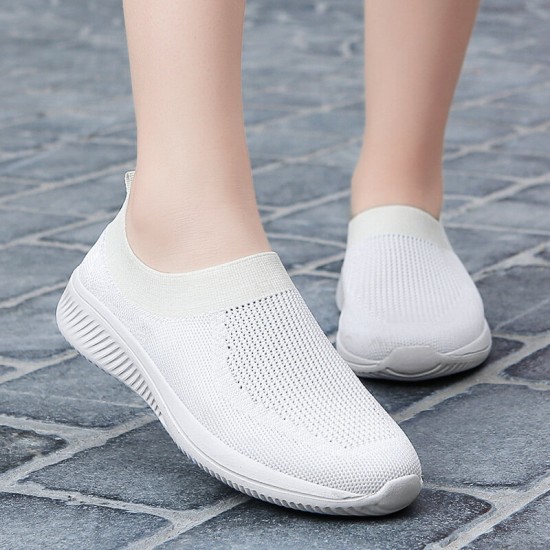 Women Casual Non-slip Kintted Comfortable Soft hole Sneakers Women Casual Non-slip Kintted Comfortable Soft hole Sneakers