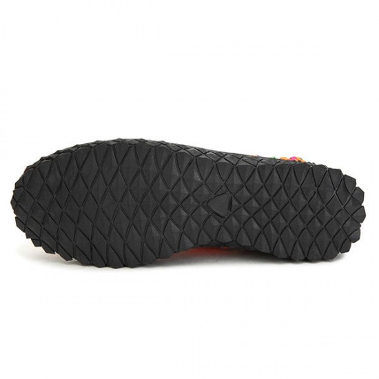 Women Summer Breathable Sandals Knit Platform Elastic Shoes Women Summer Breathable Sandals Knit Platform Elastic Shoes
