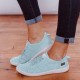 Women Corss Elastic Band Decor Wearable Comfy Shallow Canvas Flats Women Corss Elastic Band Decor Wearable Comfy Shallow Canvas Flats