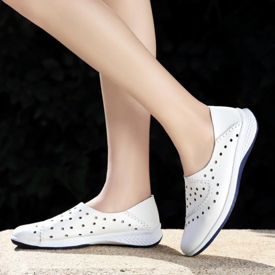 Women Hollow Out Casual Slip On Outdoor Sneakers Shoes Women Hollow Out Casual Slip On Outdoor Sneakers Shoes