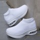Women Casual Comfortable Striped Knitted Sports Running Shoes Women Casual Comfortable Striped Knitted Sports Running Shoes