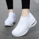Women Casual Comfortable Striped Knitted Sports Running Shoes Women Casual Comfortable Striped Knitted Sports Running Shoes
