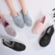 Women Casual Breathable Non-slip Mesh Cloth Slip-on Sneakers Women Casual Breathable Non-slip Mesh Cloth Slip-on Sneakers