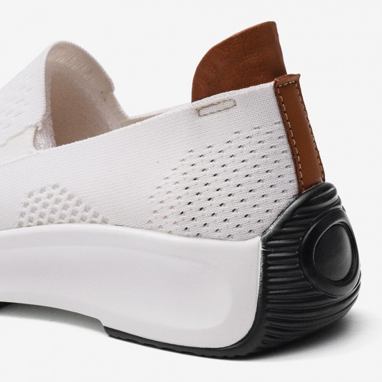 Women Fabric Mesh Breathable Comfy Large Size Sneakers Women Fabric Mesh Breathable Comfy Large Size Sneakers